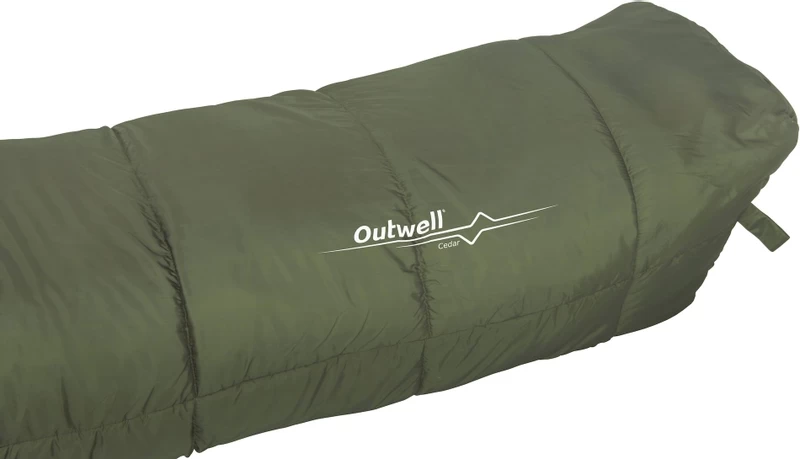 Outwell Cedar Mummy Slaapzak - Groen - Afbeelding 4