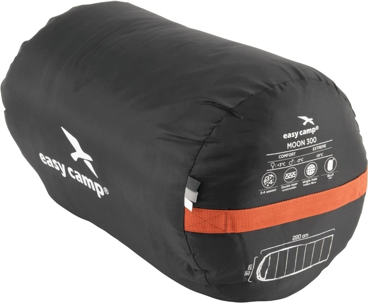 Easy Camp Moon 200 Junior Slaapzak - Groenblauw - Afbeelding 8