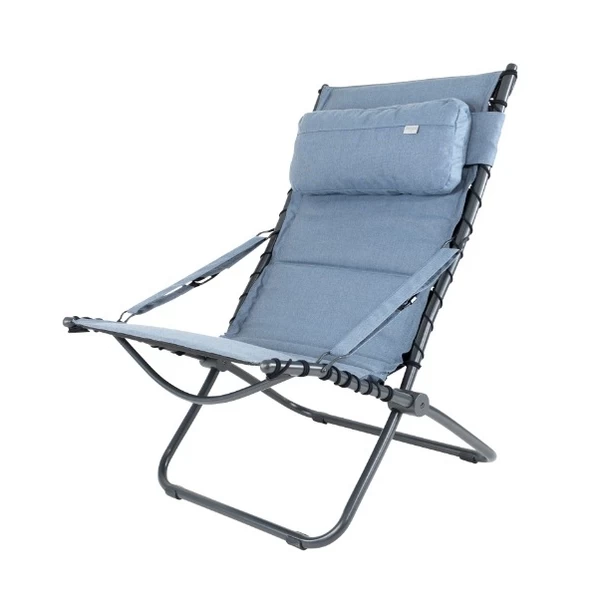 Crespo Tex Comfort AP-262 Loungestoel - Blauw - Afbeelding 2