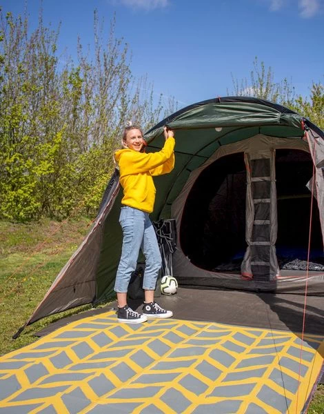 Easy Camp Galaxy 400 Rustic Green Tunneltent - 4 Personen - Afbeelding 6