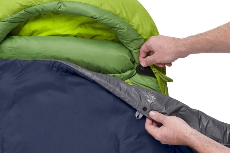 Sea To Summit Glow Quilt Regular Slaapzak - Donkergrijs - Afbeelding 7