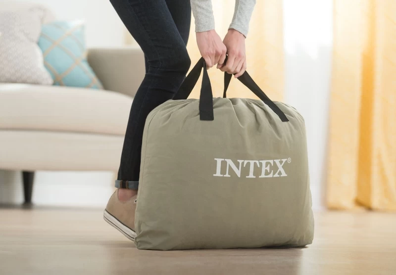 Intex Deluxe Pillow Rest Raised Luchtbed - Queensize - Ingebouwde Elektrische Pomp - Afbeelding 7