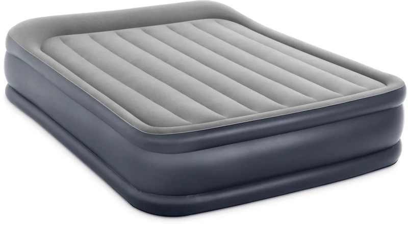 Intex Deluxe Pillow Rest Raised Luchtbed - Queensize - Ingebouwde Elektrische Pomp - Afbeelding 2
