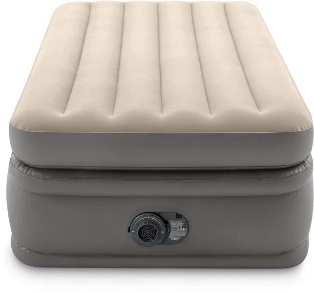 Intex Prime Comfort Luchtbed - Eenpersoons - Ingebouwde Elektrische Pomp - Afbeelding 3
