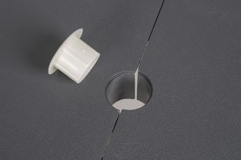 Bo-Camp 130 X 85 Inklapbare Picknicktafel - Grijs - Afbeelding 9