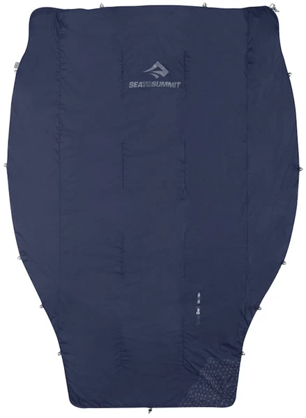 Sea To Summit Glow Quilt Regular Slaapzak - Donkergrijs - Afbeelding 2