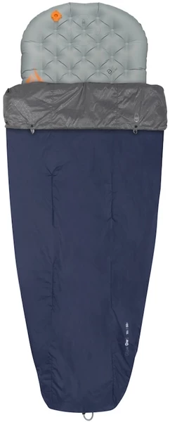 Sea To Summit Glow Quilt Regular Slaapzak - Donkergrijs - Afbeelding 4