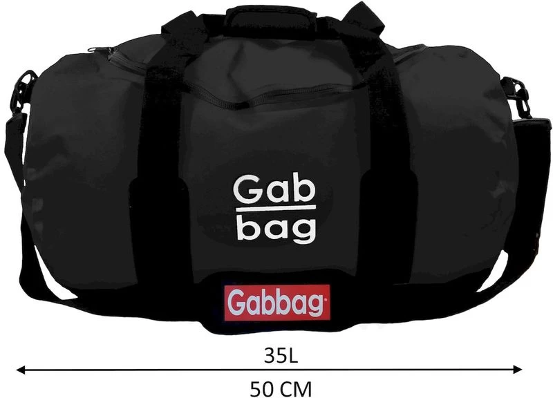Gabbag Travel S 35L Waterdichte Tas - Zwart - Afbeelding 3