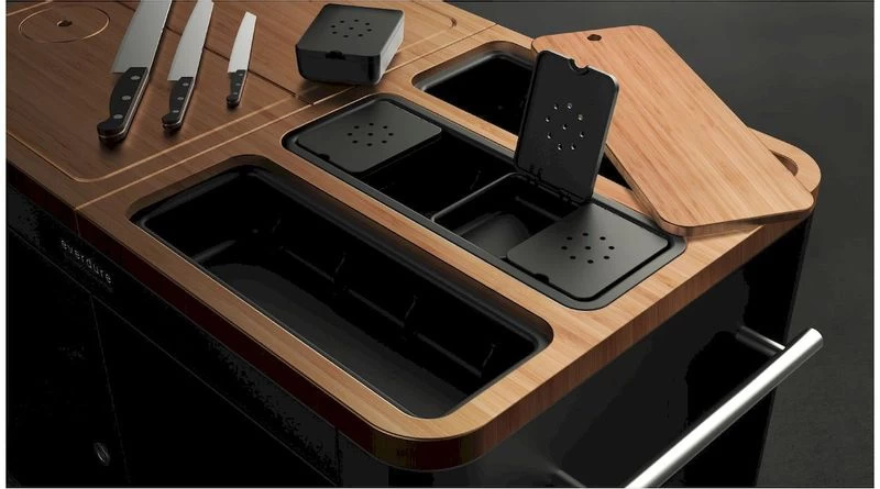 Everdure Barbecue Prep Kitchen - Mat Zwart - Afbeelding 4