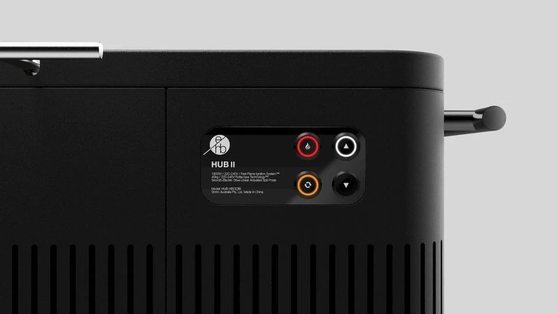 Everdure Hub II Houtskool Barbecue - Zwart - Afbeelding 3