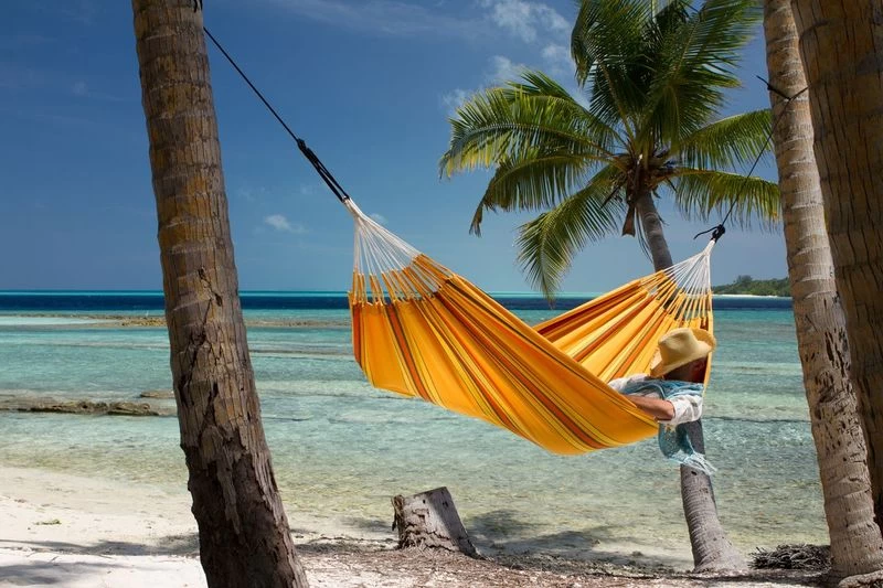 La Siesta Currambera 2 Persoons Hangmat - Apricot - Afbeelding 3