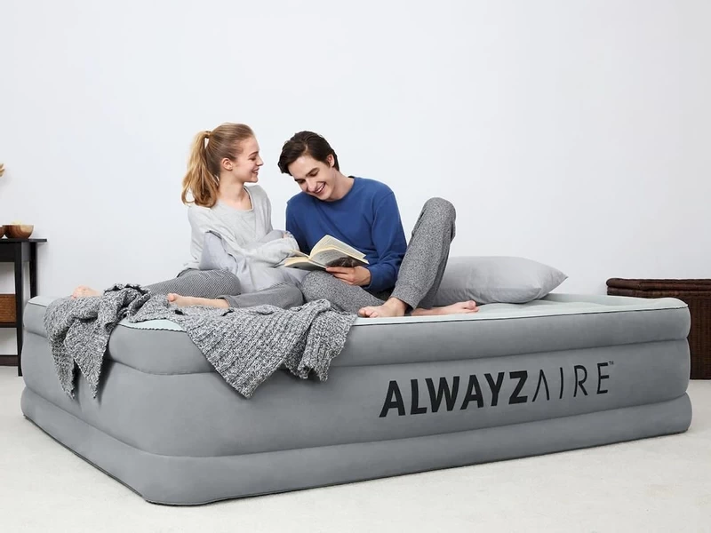 Bestway AlwayzAire Comfort Luchtbed - Queensize - Ingebouwde Elektrische Pomp - Afbeelding 9