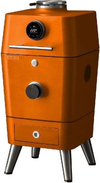 Everdure 4K Houtskool Barbecue Met Beschermhoes - Oranje - Afbeelding 2