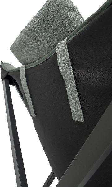 Bo-Camp Industrial Molfat Relaxstoel - Groen/Grijs - Afbeelding 9