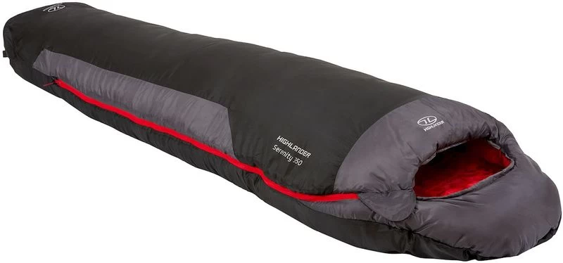 Highlander Serenity 350 Mummy Slaapzak - Charcoal