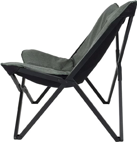 Bo-Camp Industrial Molfat Relaxstoel - Groen/Grijs - Afbeelding 4