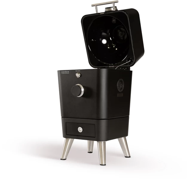 Everdure 4K Houtskool Barbecue Met Beschermhoes - Mat Zwart - Afbeelding 3