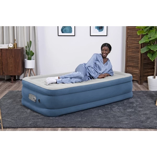 Bestway AlwayzAire Luchtbed - Eenpersoons - Ingebouwde Elektrische Pomp - Afbeelding 5