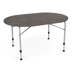 Dometic Zero Concrete Oval Campingtafel - 140 X 90 Cm