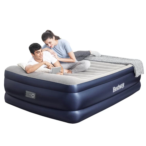 Bestway Tritech Premium Luchtbed - Queensize - Ingebouwde Elektrische Pomp - Afbeelding 5