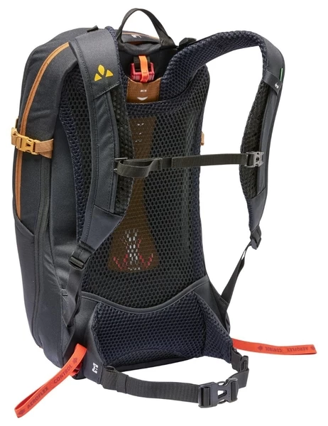 Vaude Wizard Rugzak 18 + 4 Liter - Zwart/bruin - Afbeelding 2