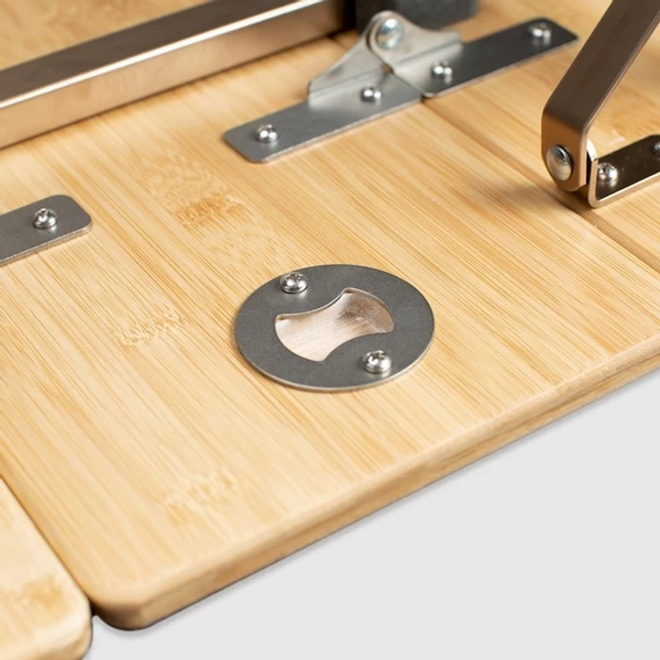 Zempire Kitpac V2 Campingtafel - Groot - 100 X 65 - Bamboe - Afbeelding 5